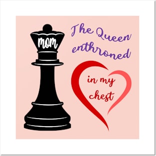 The Queen of My Heart Posters and Art